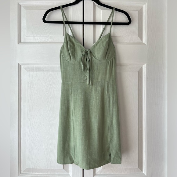 Sage Green PacSun Dress - Picture 1 of 5